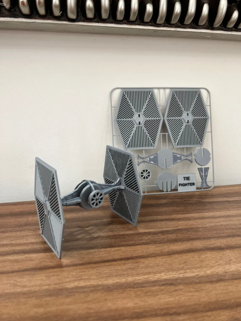 3D Конструктор Винищувач TIE Fighter Star Wars Kit Card | CraftCorner