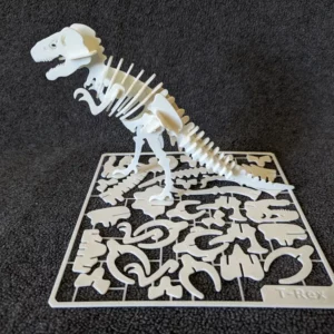 3D Конструктор Скелет Тиранозавра T-Rex Kit Card | Купити в CraftCorner