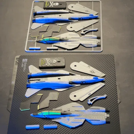 3D Пазл-конструктор Винищувач F-14 Tomcat (Авіа Kit Card) - Зображення 6