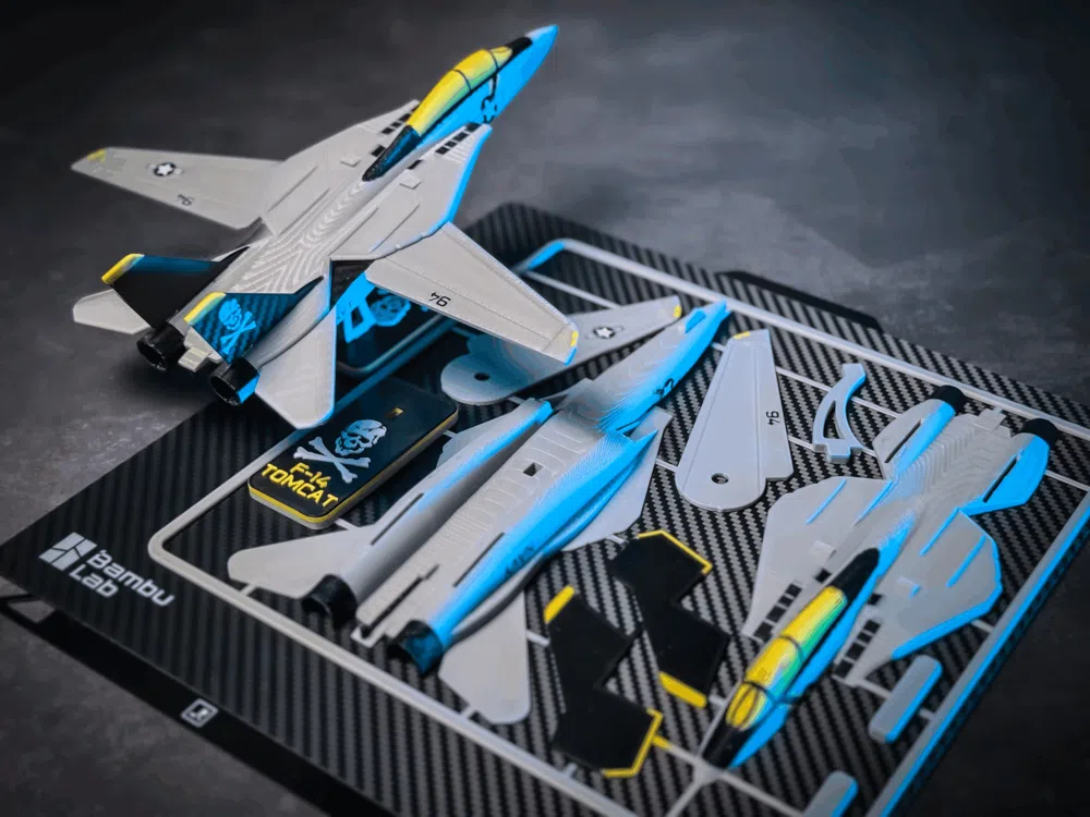 3D Конструктор Літак F-14 Tomcat Kit Card | Купити в CraftCorner