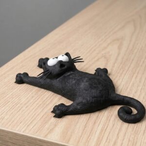 Фігурка «Кіт на стіну» 3D-друк | Кумедний декор від CraftCorner